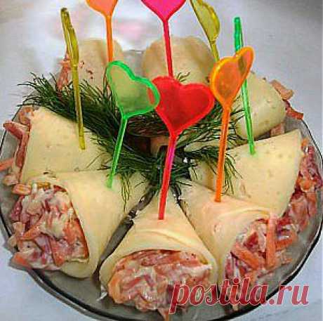 Вкусный рецепт закуски - Вкусные рецепты