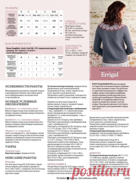 Можно вязать! Очередной номер журнала the Knitter + новый полезный узор на спицах. | Asha. Вязание, дизайн, прогулки фотографии, мода.🌶 | Дзен