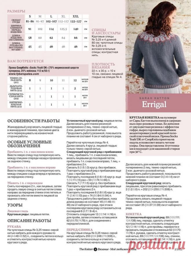 Можно вязать! Очередной номер журнала the Knitter + новый полезный узор на спицах. | Asha. Вязание, дизайн, прогулки фотографии, мода.🌶 | Дзен