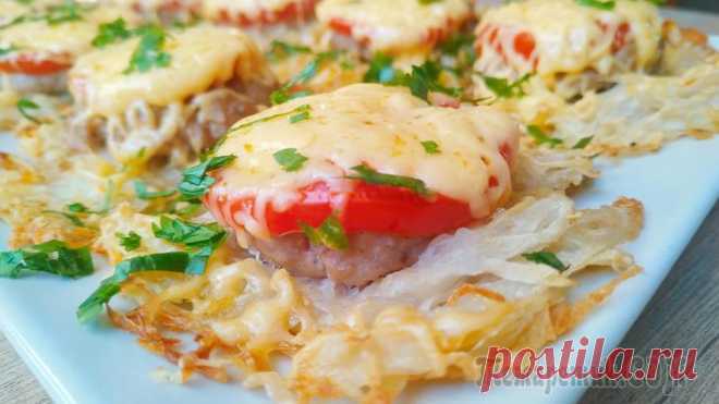 Неимоверная вкуснота из фарша. Горячее блюдо для всей семьи