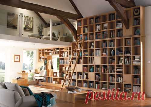 дизайн домашних библиотек - Google Search