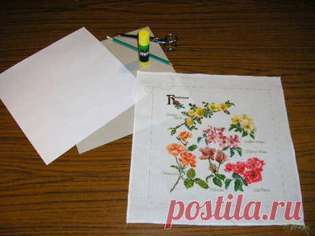 zlataya: ВЫШИВКА всерьёз и в радость - Оформляем в раму без паспарту