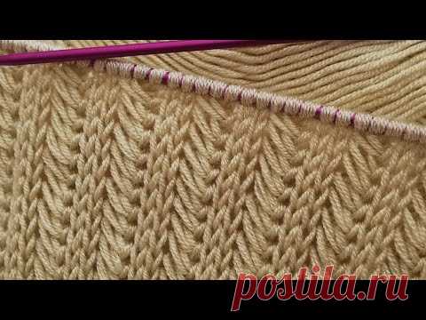 Üç günde yelek örün o kadar kolay iki şiş örgü modeli anlatımı 🎉CROCHET KNİTTİNG