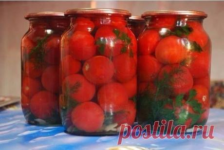 Маринованные помидоры "Людмила".

Я этот рецепт получила от моей сестрички Людмилы под названием «вкусные». А теперь когда посылаю кого-нибудь в свои закрома за помидорами прошу принести помидорки «Людмила», так как там маринадов много и все они вкусные. Но эти помидоры превзошли все мои ожидания.

Ингредиенты:
Показать полностью…