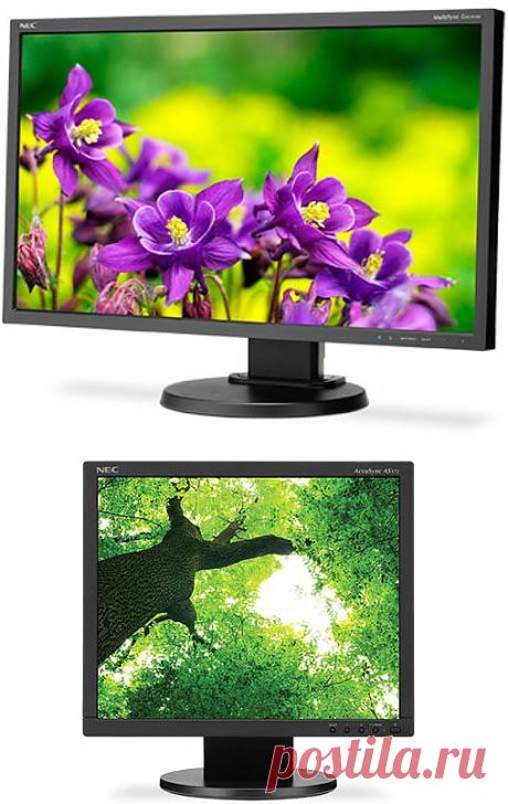 NEC представляет мониторы MultiSync E243WMi-BK и AccuSync AS172 - Компьютерный ресурс У SM