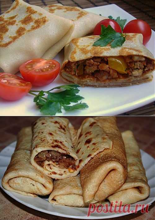 Блины с мясом – лучшее для любимых / Простые рецепты