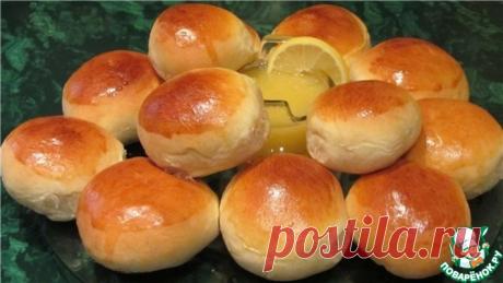 Ароматные булочки с повидлом Кулинарный рецепт