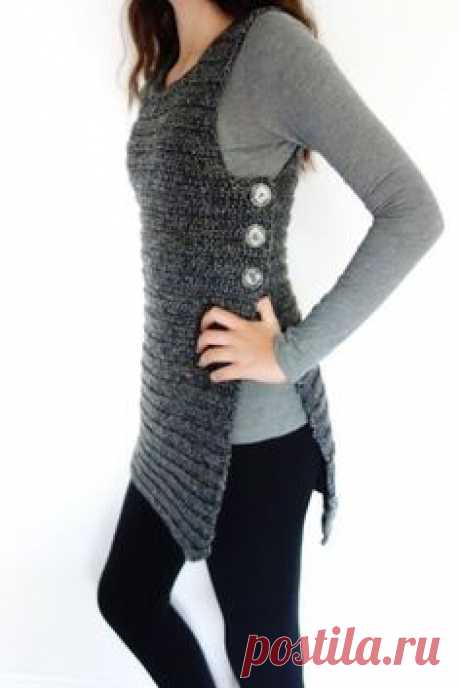 Side Buttoned Tunic