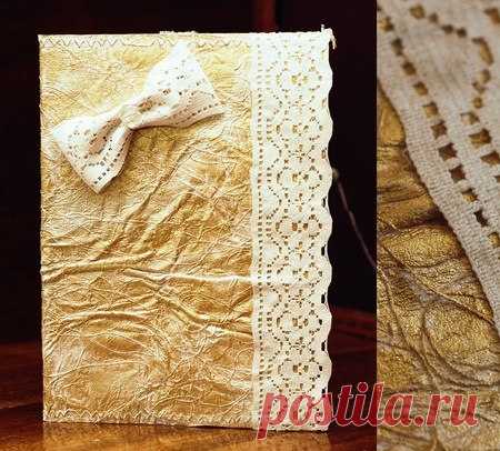 Как получить золотую бумагу для поделок своими руками