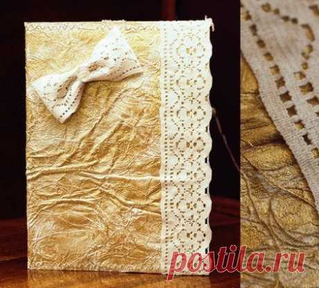 Как получить золотую бумагу для поделок своими руками