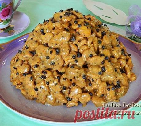 Быстрый торт &quot;Золотая рыбка&quot;