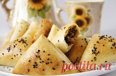 Самса с мясом «В индийском жанре»