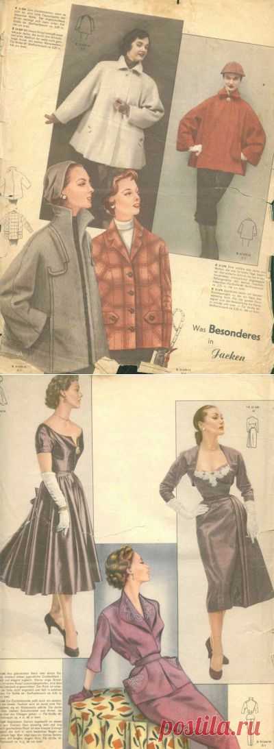 Журнал мод 50-х гг. | Варварушка-Рукодельница