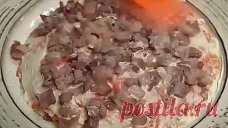 Салат Сельдь под шубой ( рецепт )