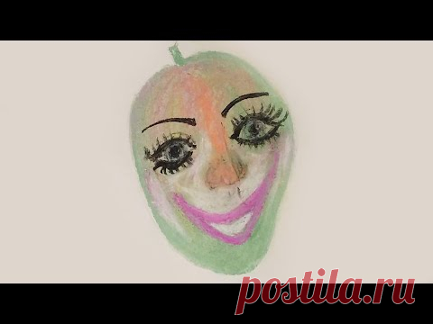 Как нарисовать манго