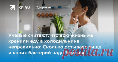 ХРАНЕНИЕ ПРОДУКТОВ В ХОЛОДИЛЬНИКЕ--Ученые считают, что всю жизнь мы хранили еду в холодильнике неправильно: Сколько остывает пища и каких бактерий надо бояться Доктор наук Шевелева посоветовала использовать правило двух часов для еды