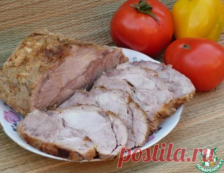 Свинина, шприцованная сливками – кулинарный рецепт