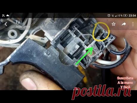 COMO REPARAR INTERRUPTOR DE TALADROS