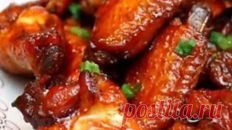 Крылышки просто бомбические! Вкусный рецепт!🔥👌