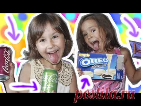 ПРОБУЕМ СЛАДОСТИ С СИСТР + 2 конкурса !