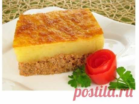Запеканка с фаршем и картофелем | Кулинарные Рецепты