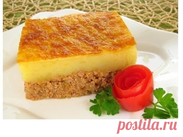 Запеканка с фаршем и картофелем | Кулинарные Рецепты