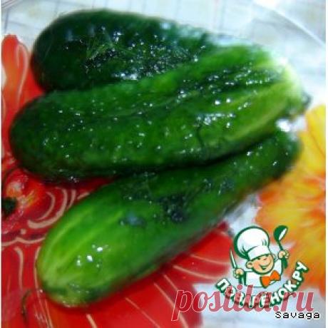 Огурцы малосольные в пакете по-быстрому - кулинарный рецепт