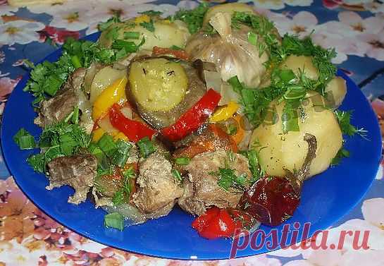 Басма – очень вкусное блюдо узбекской кухни.