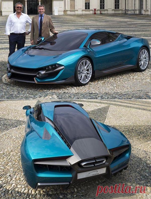 Суперкар ATS Wildtwelve выйдет в Италии ограниченным тиражом – 30 экземпляров - Неаполь по-славянски  /   На автосалоне ParcoValentinoSaloneв итальянском городе Торино ателье Torino Design продемонстрировали мелкосерийный концепт ATS Wildtwelve