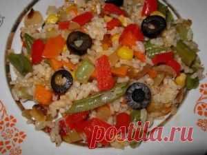 Овощной плов Рецепт для похудения. Какие нужно компоненты Как готовить