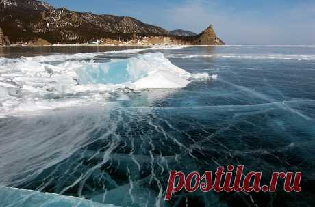 Байкал. Вода, лёд, водопады