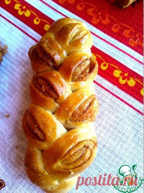 Булочки "Колосок" на сгущенном молоке Кулинарный рецепт