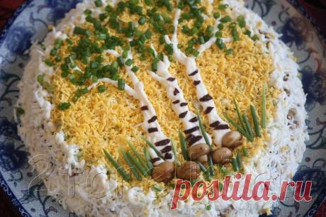 идея для подачи салатика