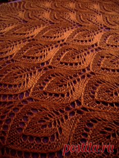 Ажурные узоры спицами | knitting stitches
