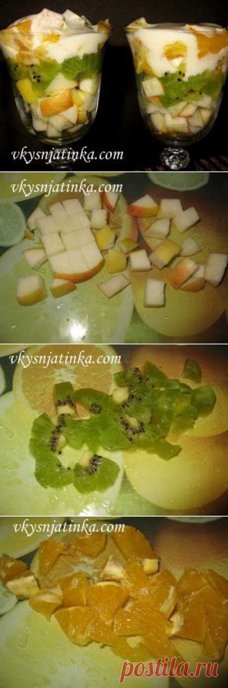 Фруктовый салат - рецепт с фото