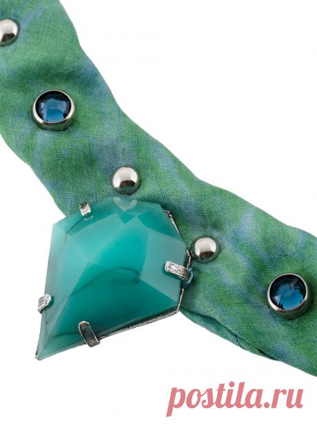 Dannijo Чокер-бандана 'Irene' с Заклепками - Купить в Интернет Магазине в Москве | Цены, Фото.