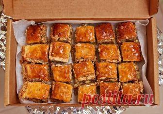 Румяное, ароматное, сладкое и сытное лакомство: «ПАХЛАВА» — Фактор Вкуса