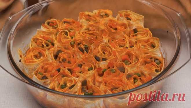 Постные рулетики «Загадка»: покорят всех своим вкусом