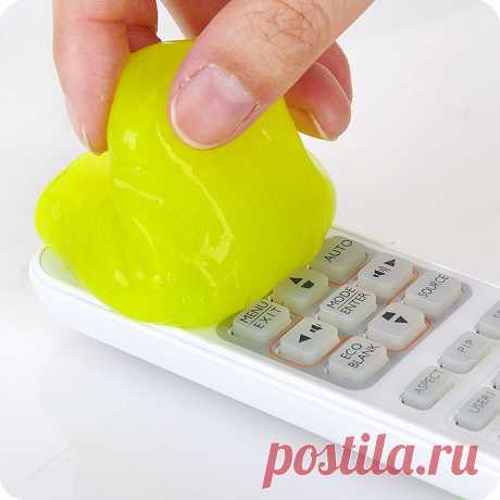 Как сделать лизуна для чистки клавиатуры своими руками?