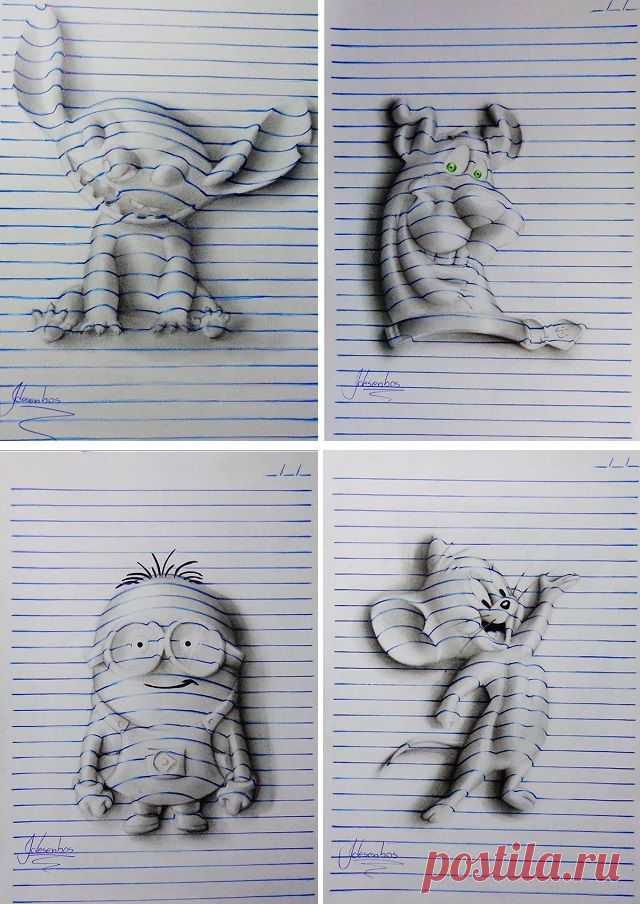 Рисунки на гальке