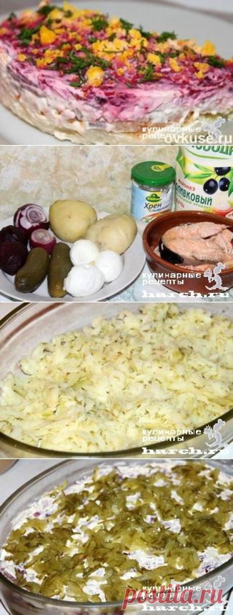 Слоеный салат «Маргаритка». Необычно, полезно и вкусно - Простые рецепты Овкусе.ру