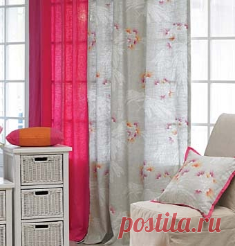 Сам себе дизайнер: комбинируем ткани для штор - Учимся Делать Все Сами