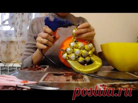 Гиря из конфет