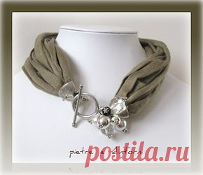 pietre e dintorni: collane fettuccia