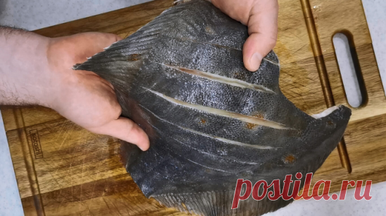 Жареная камбала, вкуснее приготовить невозможно