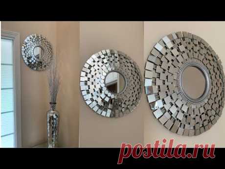 Glam Wall Mirror DIY || Super Easy & Affordable