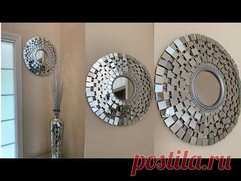 Glam Wall Mirror DIY || Super Easy & Affordable