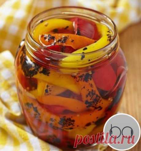 Болгарский перец в маринаде