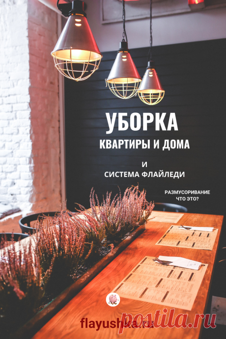 Размусоривание – один из основных элементов системы ФлайЛеди - Флаюшка