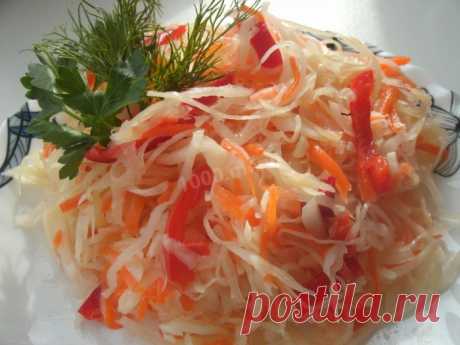 СУТОЧНАЯ КАПУСТА С ЧЕСНОКОМ